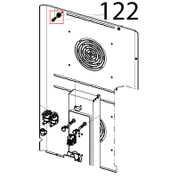 Turning screw 1/4 Tecnoinox EFC06M