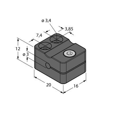 Зажим монтажный Turck MBS30 