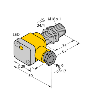 Датчик индуктивный Turck BI5-G18SK-Y1X