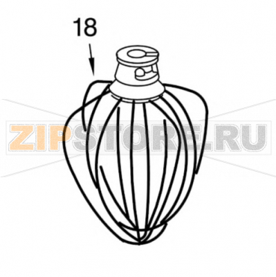 Wire Whip KitchenAid K45 Wire Whip KitchenAid K45

Запчасть на сборочном чертеже под номером: 18

Название запчасти KitchenAid на английском языке: Wire Whip KitchenAid K45