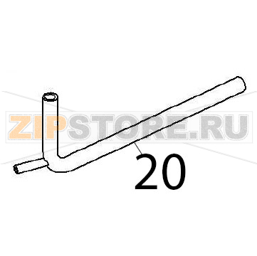 Pipe Angelo Po FX101E1 Pipe Angelo Po FX101E1Запчасть на деталировке под номером: 20