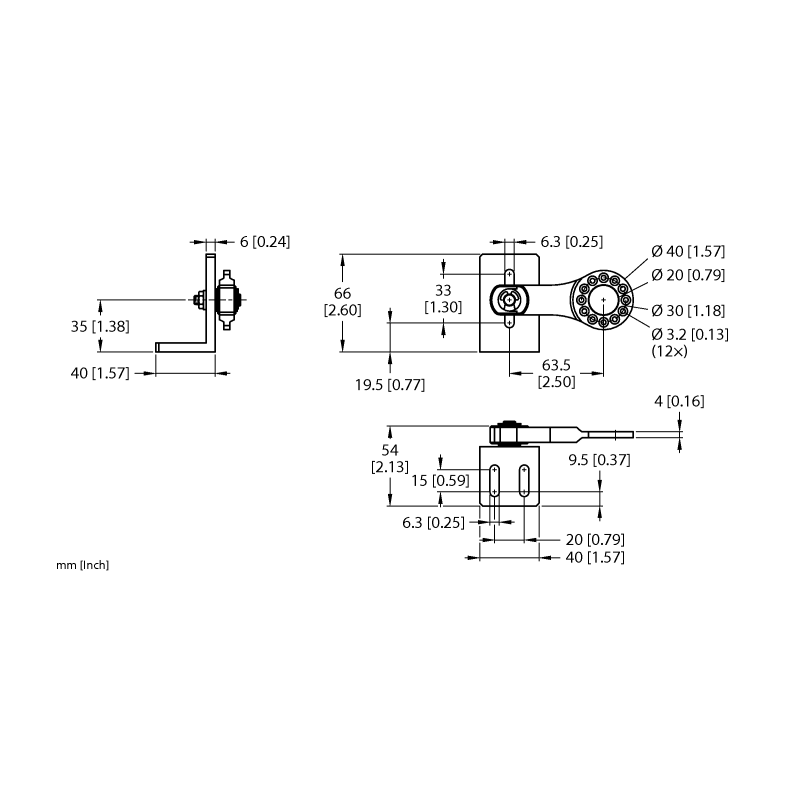 Кронштейн пружинный для энкодера Turck RA-SAB-5-20 