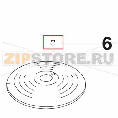 Bearing Bush MB0610DU Bear Varimixer AR40 VL-1S                                                                         Bearing Bush MB0610DU Bear Varimixer AR40 VL-1SЗапчасть на сборочном чертеже под номером: 6Название запчасти на датском&nbsp;языке: Bearing Bush MB0610DU Bear Varimixer AR40 VL-1S