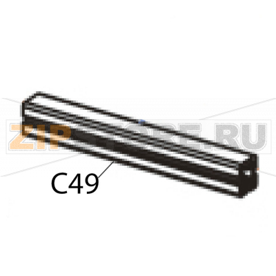 Label bracket Godex EZ-6200 plus Label bracket Godex EZ-6200 plusЗапчасть на деталировке под номером: C-49Название запчасти Godex на английском языке: Label bracket EZ-6200 plus.