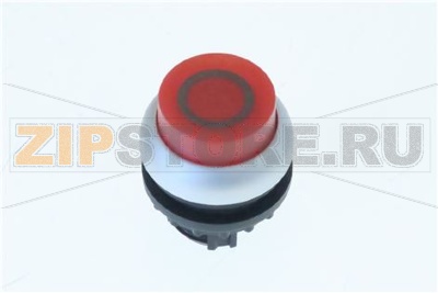 PULSANTE ARRESTO SPORGENTE LUM. RED 