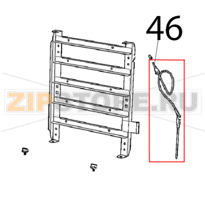 Molded core probe L=1320 Unox XVC 205E Molded core probe L=1320 Unox XVC 205EЗапчасть на деталировке под номером: 46