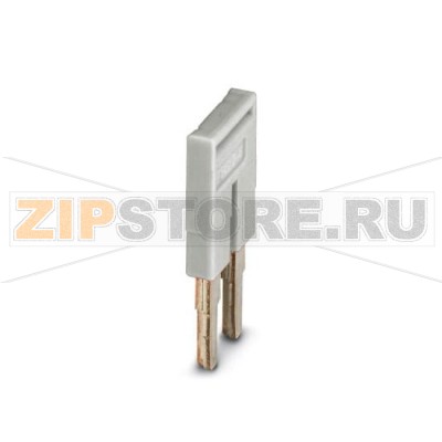 Перемычка Phoenix Contact FBS 2-6 GY Полюсов: 2, Цвет: cерый.Минимальный заказ: 50 шт.Упаковка: 50 шт.