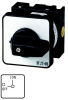 Переключатель вкл/выкл, 1-полюсный, 20 A, 90° Eaton T0-1-15521/E