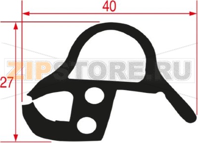 ПРОКЛАДКА ДВЕРЦЫ ДУХОВКИ 515 X 465 ММ 