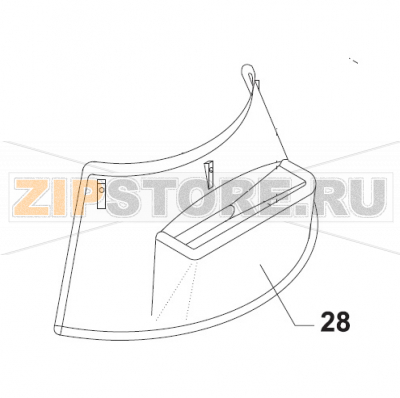 Sold as 56P40Z or 56P40.1Z Bear Varimixer AR40 VL-1S                                                               Sold as 56P40Z or 56P40.1Z Bear Varimixer AR40 VL-1SЗапчасть на сборочном чертеже под номером: 28Название запчасти на датском&nbsp;языке: Sold as 56P40Z or 56P40.1Z Bear Varimixer AR40 VL-1S