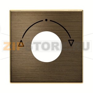 Накладка для выключателя с ключом, античная латунь ABB 2CLA855310A1201 