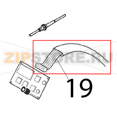 Electric cable Angelo Po 04WFR3ED Electric cable Angelo Po 04WFR3EDЗапчасть на деталировке под номером: 19