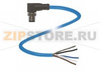 Соединитель линии передачи данных Cable connector, shielded V1SD-W-20M-PUR-ABG Pepperl+Fuchs