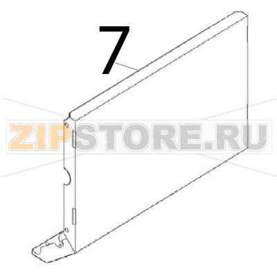 F/Lana lat. DX-SX Angelo Po 1G1CP2G F/Lana lat. DX-SX Angelo Po 1G1CP2GЗапчасть на деталировке под номером: 7