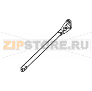 Peel Bar Zebra ZE500-4LH Peel Bar Zebra ZE500-4LHЗапчасть на сборочном чертеже под номером: 7Количество запчастей в устройстве: 1Название запчасти Zebra на английском языке: Peel Bar