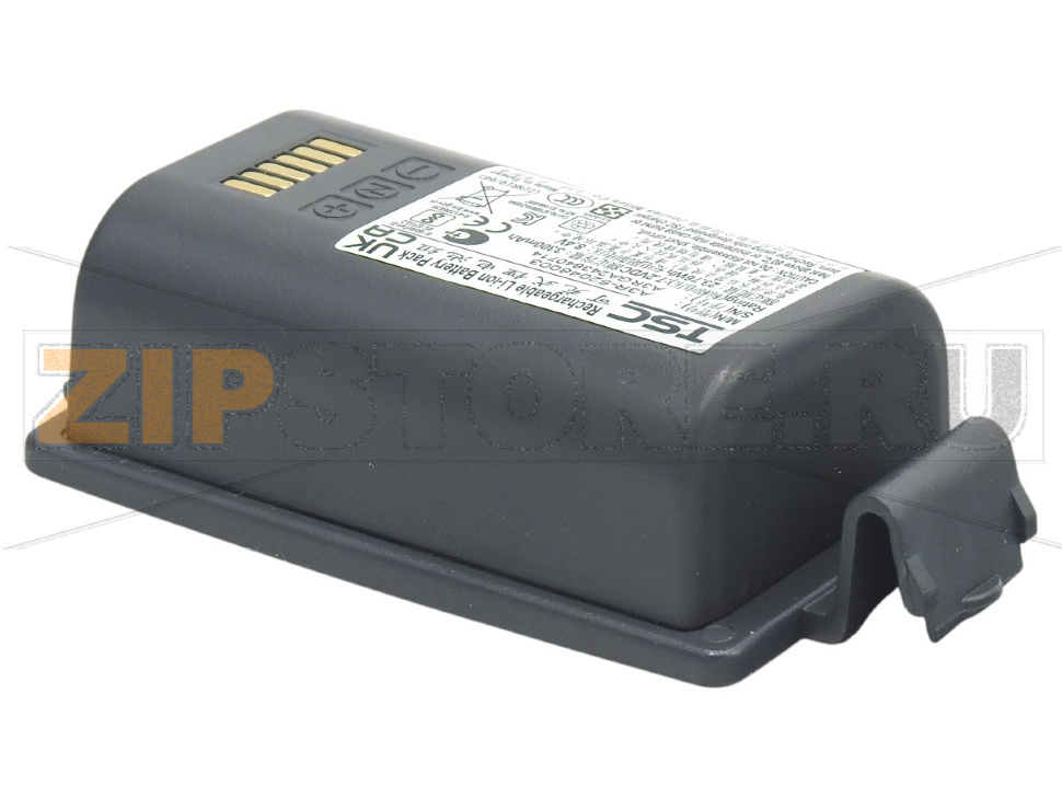 Аккумулятор Li-ion 3400 мАч (EU) TSC Alpha-3R Батарея аккумуляторная Li-ion 3400 мАч (EU) для принтера TSC Alpha-3RЗапчасть на сборочном чертеже под номером: 6Название запчасти на английском языке: Li-ion battery/EU TSC Alpha-3R