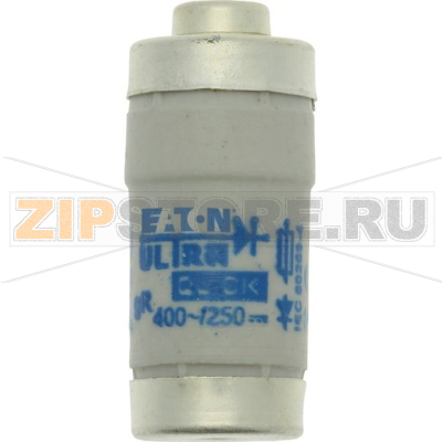 Предохранитель, 63 A, AC 400 В, 50 кА, D02, gR, IEC сверхбыстрый Eaton FUSE-D02 63A GR 400VAC E18 