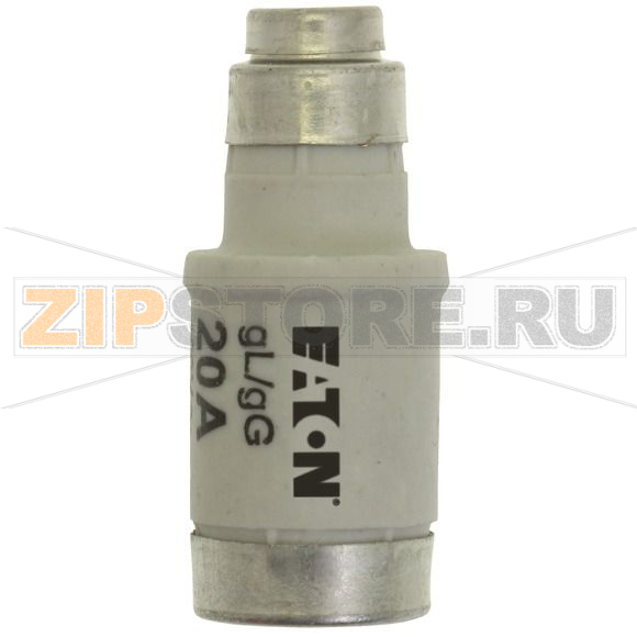 Предохранитель, 63 A, AC 400 В, 50 кА, D02, gR, IEC сверхбыстрый Eaton FUSE-D02 63A GR 400VAC E18 