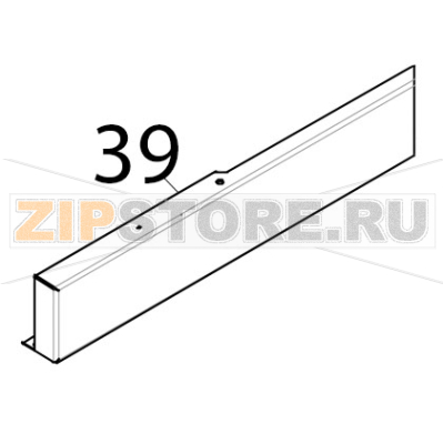 Traverso inferiore supporto muffola Tecnoeka KF 1010 EV UD Traverso inferiore supporto muffola Tecnoeka KF 1010 EV UDЗапчасть на деталировке под номером: 39