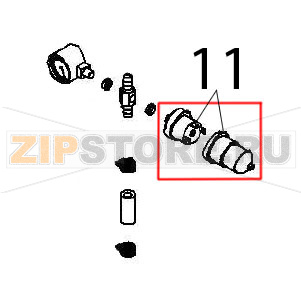 Pressostato acqua Angelo Po FX82E2T Pressostato acqua Angelo Po FX82E2TЗапчасть на деталировке под номером: 11