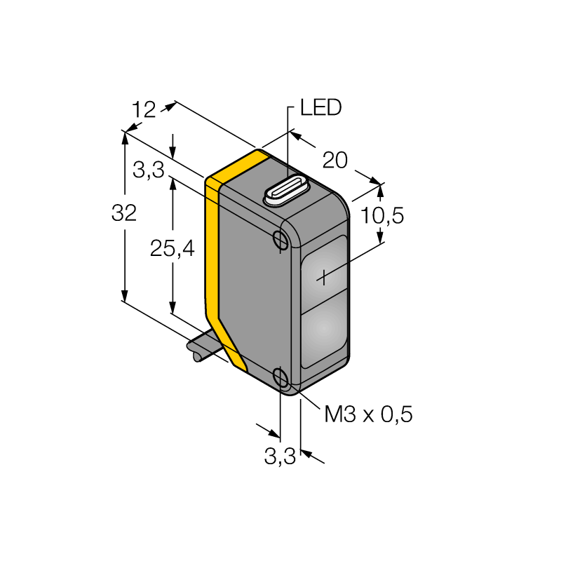 Датчик фотоэлектрический Turck Q20NRL 