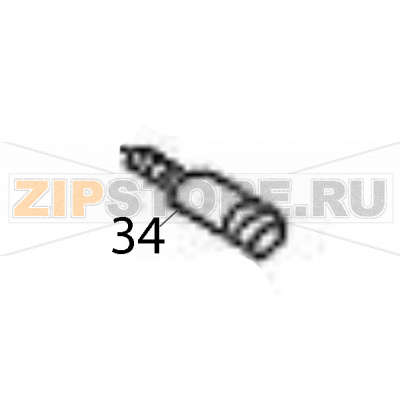 Post (latch) Sato M84Pro Post (latch) Sato M84ProЗапчасть на деталировке под номером: 34Название запчасти на английском языке: Post (latch) Sato M84Pro.