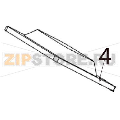 Acrylic lid Hurakan HKN-VAC260 Acrylic lid Hurakan HKN-VAC260Запчасть на деталировке под номером: 4