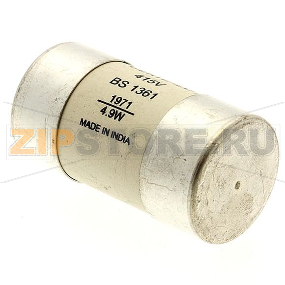 Предохранитель, 80 A, AC 415 В, 33 кА, BS system C type II, 30x57 мм, gL/gG, BS Eaton 80A 415V AC 