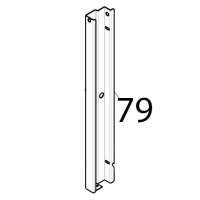 Piantone sinistro porta ventilata Tecnoeka KF 965