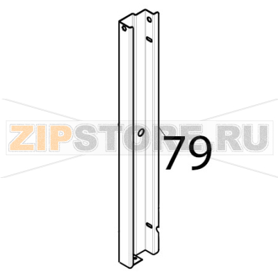 Piantone sinistro porta ventilata Tecnoeka KF 965 Piantone sinistro porta ventilata Tecnoeka KF 965Запчасть на деталировке под номером: 79