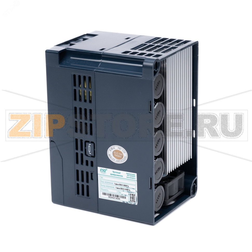 Преобразователь частоты 1.5 кВт, 200-260 В ESQ 08.04.215491 