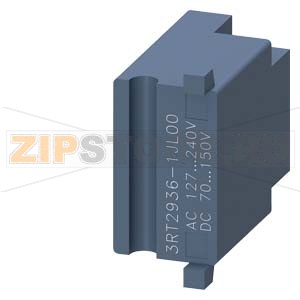 ОГРАНИЧИТЕЛЬ ПЕРЕНАПРЯЖЕНИЯ (ВАРИСТОР) СО СВЕТОДИОДОМ, 127 ... 240В АС, 70 ... 150В DC, ДЛЯ КОНТАКТОРА ТИПОРАЗМЕРА S2 Siemens 3RT2936-1JL00 