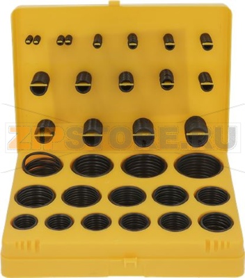 НАБОР УПЛОТНИТЕЛЬНЫХ КОЛЕЦ - 404 ШТ NBR 