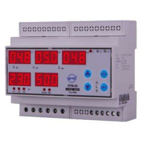 Мультиметр программируемый 1250 Ватт, 3 фазы Entes EPM-06C-DIN