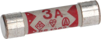 ПРЕДОХРАНИТЕЛЬ С ЗАМЕДЛЕНИЕМ 6,3X25,4 - 10 ШТ