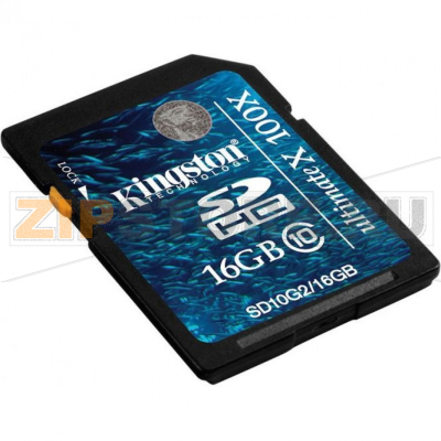 Карта памяти 16 Гб Kingston SD10G3-16GB 