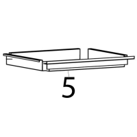 Insulation bracket Bartscher RT-78B-8