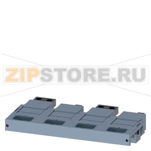rear main circuit connections horizontally/vertically adjust. 4 units fixed-mounted circuit breaker accessory for circuit breaker 3WL10 / 3VA27 Siemens 3VW9011-0AL33 