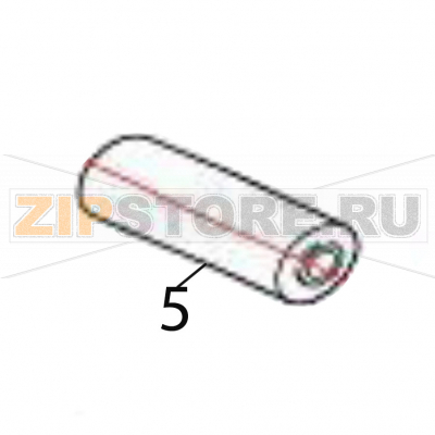 DP Roller Sato CG412TT DP Roller Sato CG412TTЗапчасть на деталировке под номером: 5Название запчасти на английском языке: DP Roller Sato CG412TT.
