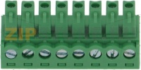 TERMINAL BLOCK 8-POLES PITCH 3.81