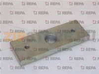 PIATTINA FILETTATA 74x25x8 mm