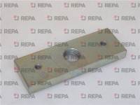 PIATTINA FILETTATA 74x25x8 mm