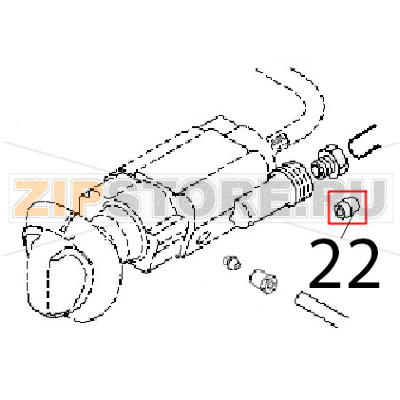 Bicono §: 10x7 Angelo Po 1G1FA0G Bicono §: 10x7 Angelo Po 1G1FA0GЗапчасть на деталировке под номером: 22