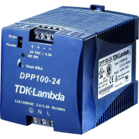 Блок питания на DIN-рейку 24 В, 4.2 А, 100 Вт TDK-Lambda DPP-100-24