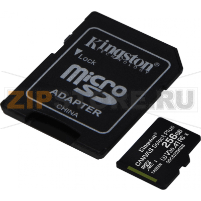 Карта памяти 256 Гб, 100 Мб/с, microSDXC, 1 шт Kingston SDCS2/256GB 