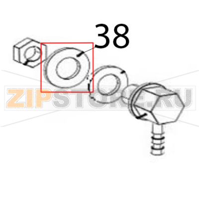 Rondella Ø: 5 p. Silanos NE1300 Rondella Ø: 5 p. Silanos NE1300Запчасть на деталировке под номером: 38