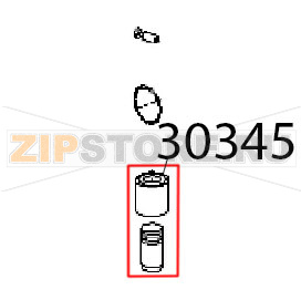 Piedino Angelo Po KD130EAT Piedino Angelo Po KD130EATЗапчасть на деталировке под номером: 30345