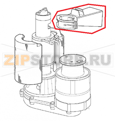 Auswurfschnauze Scotsman AF 200  Auswurfschnauze Scotsman AF 200Запчасть на 