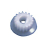 Kit, pulley, 17T, 5MM ID, white, (set of 10) Zebra P330i