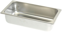 BACINELLA PORTAFARINA 330x165x80 mm INOX